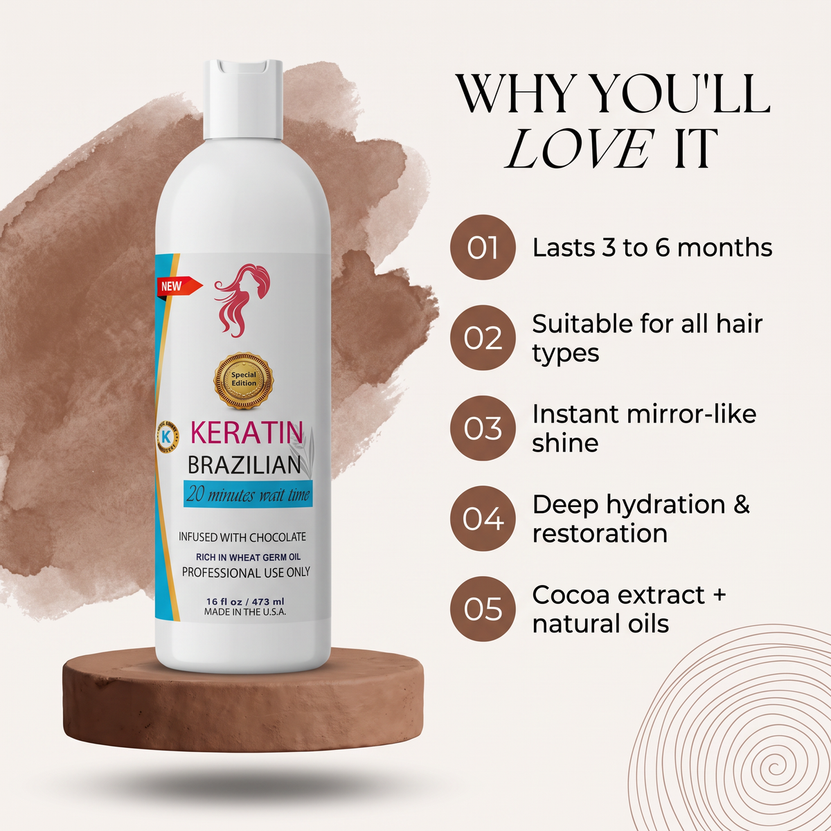 Brazilian Keratin Hair Straightening Treatment