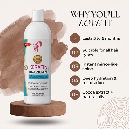 Brazilian Keratin Hair Straightening Treatment